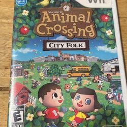 Animal crossing city folk for nintendo wii 