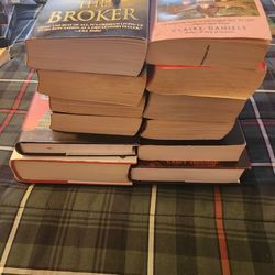 Lot of 12 Books. Different authors, thrillers and more.