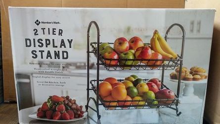 2-Tier Display Stand