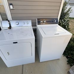 Washer And  Dryer 