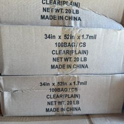 Plastic Cut Work Bags