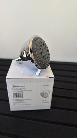 Seasons 8-Function Massage Showerhead Polished Chrome