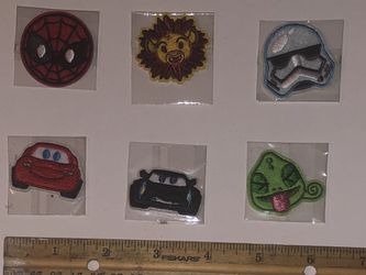Six Patches from Disney Store