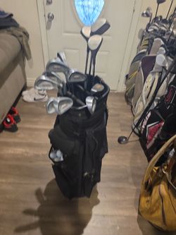 COUGAR 2000 TS GOLF CLUBS SET WITH WILSON GOLF BAG (13 CLUBS)