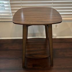 Wood Side Table