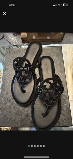 Tory Burch Glitter Sandals