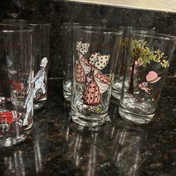 Holly Hobby Cups/ Glassware
