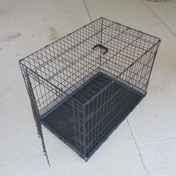 Large Wire Dog Crate Kennel 