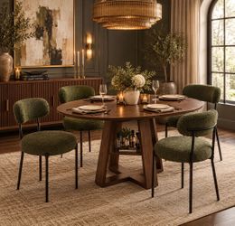 Brand new extension dining table and chairs