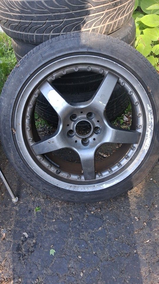 5 Lug Rims 205/50 R17