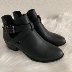 Black Booties Size 7.5 