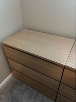 Two IKEA Dressers