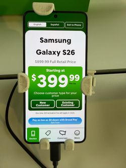 Samsung Galaxy S26 at Cricket
