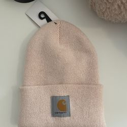 Pink Carhartt Beanie