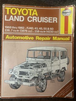 Toyota Land Cruiser  Repair Manual
