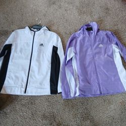 Two Women's Adidas Jackets