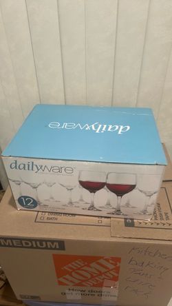 Wine glasses set of 12