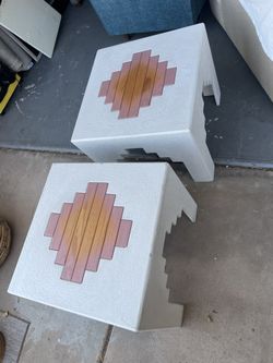 3 Pc Southwest End Tables And Coffee Table 