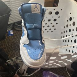 Air Jordan Blue, and white 7.5