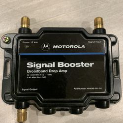 Motorola Signal Booster Broadband Drop Amp