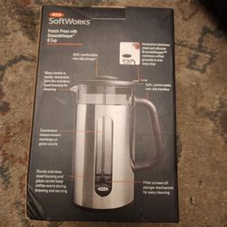 New French Press 8 Cup
