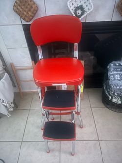 Vintage step stool