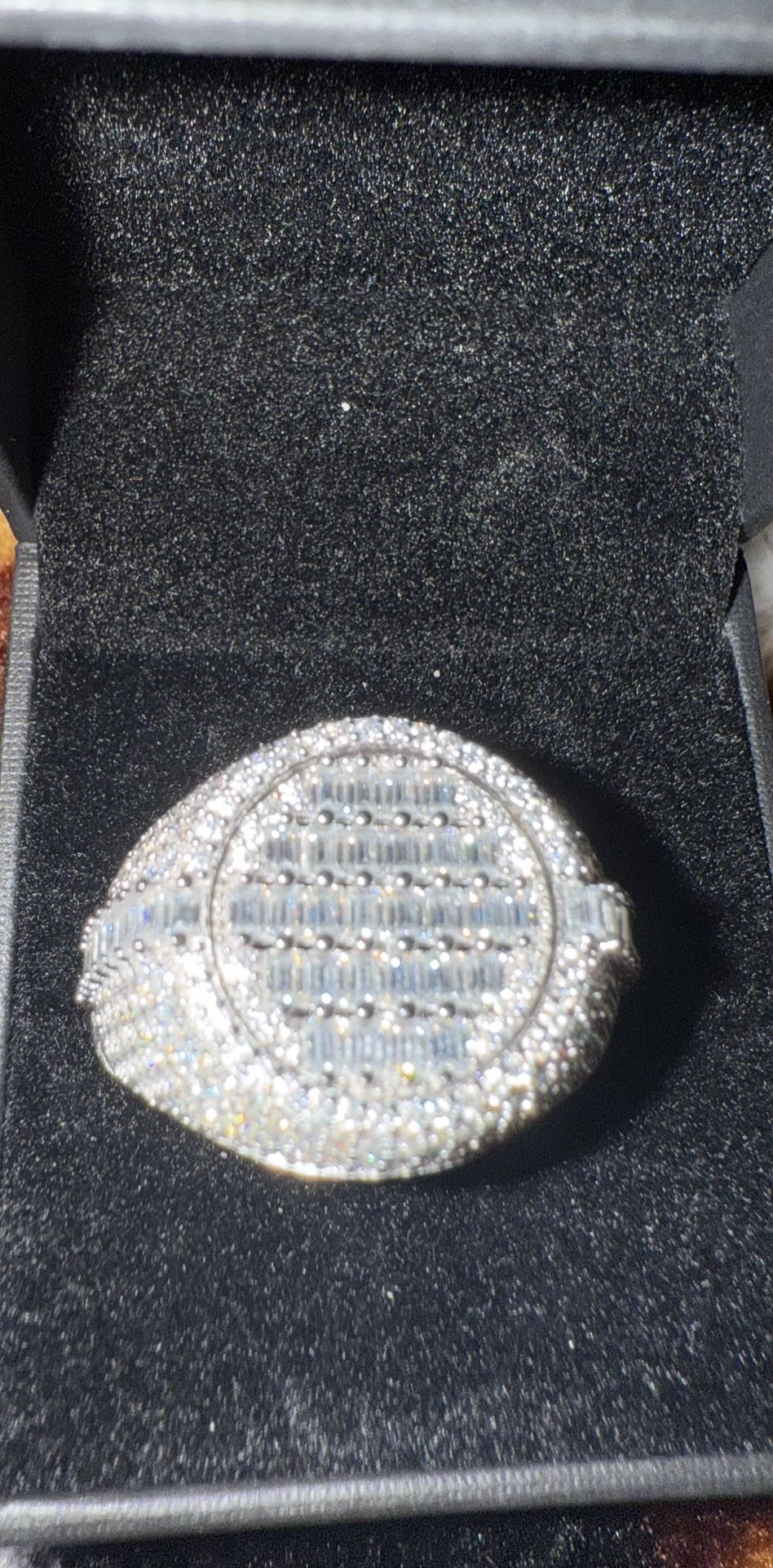 True Authentic Moissanite Ring