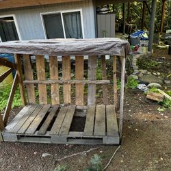 Free Fire Wood Storage Rack