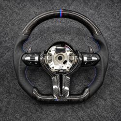 BMW M Performance Carbon Fiber Steering Wheel