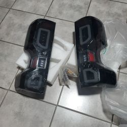 Tail Lights for a Silverado 2019 - 2022