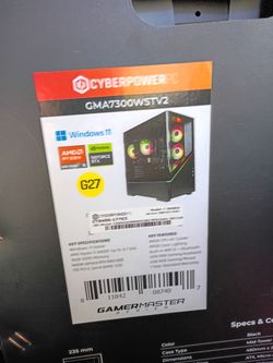 Cyberpower GMA7300wstv2 Gaming Computer