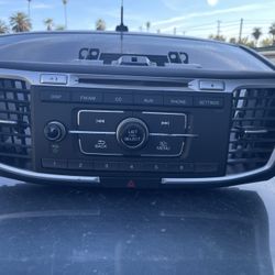 2014 Honda Accord Radio Cd Player Oem 