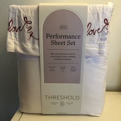 Threshold King Sheet Set 