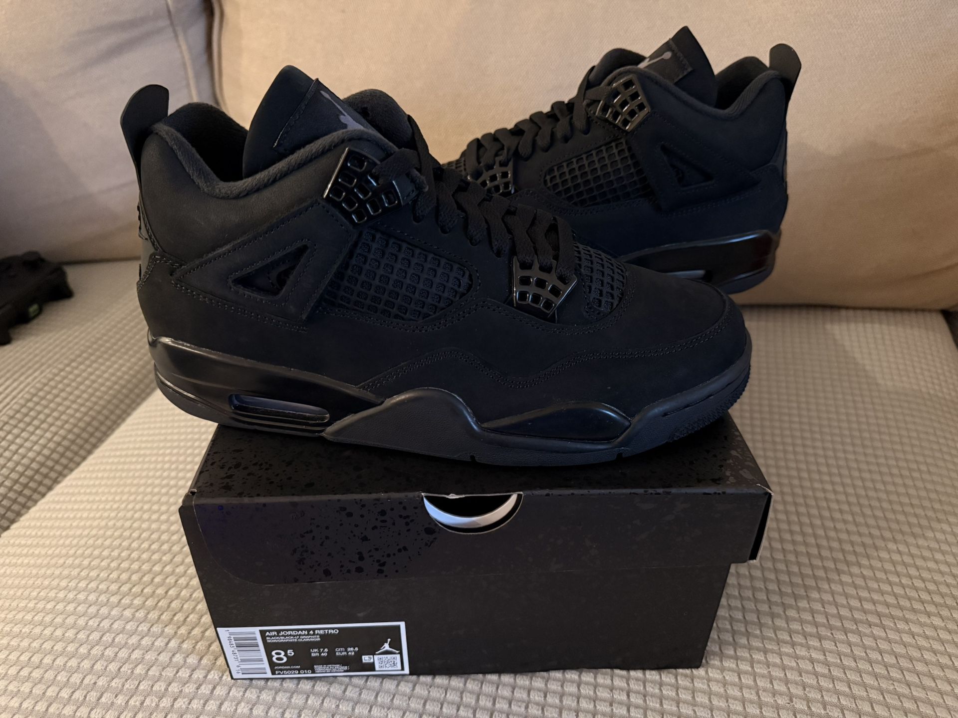 Jordan 4 Black Cat (2025)