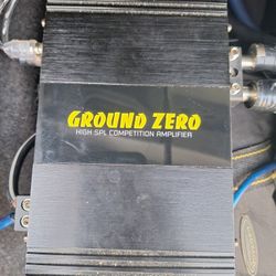 Ground Zero Competition Amp 