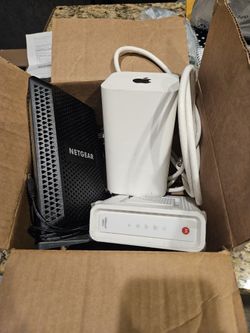 Box Of Routers/Modems