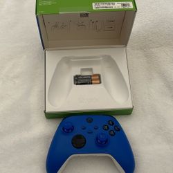 Brand New Xbox Shockblue Contoller