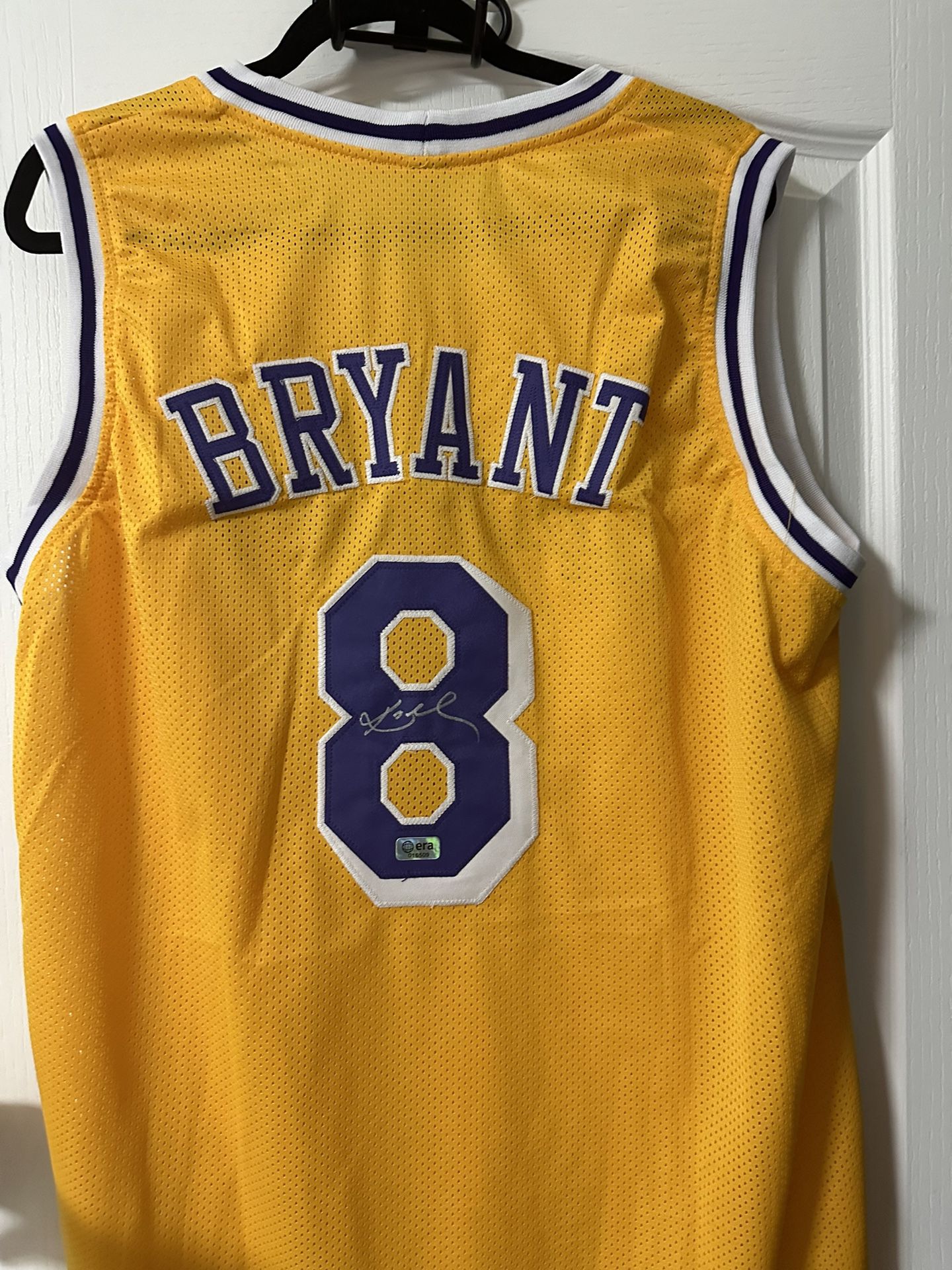 Kobe Bryant Laker #8 Autographed Jersey