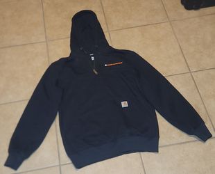 NWOT CARHARTT MEN'S MEDIUM RAIN DEFENDER PAXTON BRANDED HEAVYWEIGHT UTILITY HOODIE SWEATSHIRT JACKET