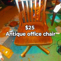 Antique Office Chair 
