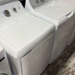 ge Topload, Washer And Gas Dryer