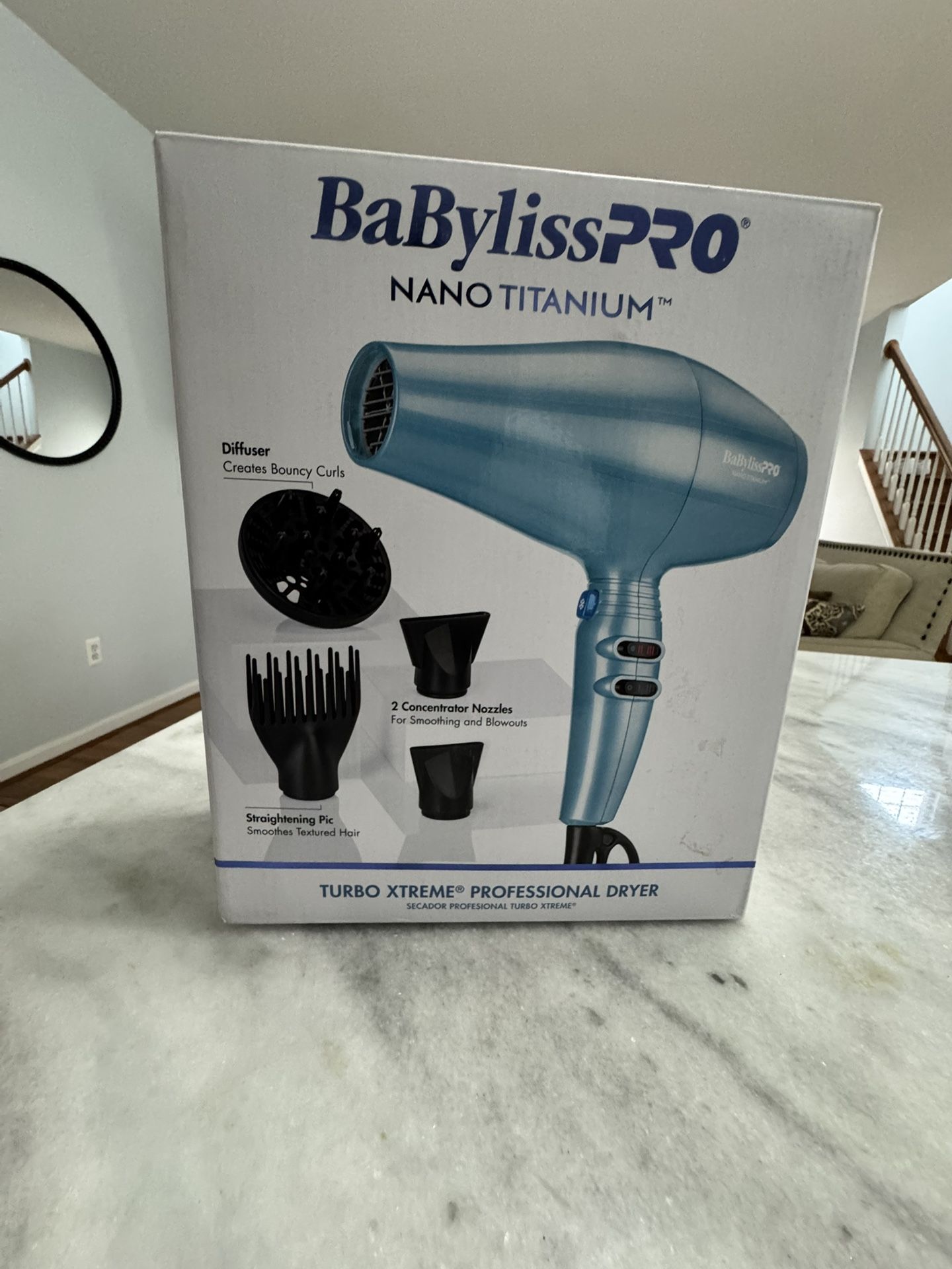 BaBylissPRO Nano Titanium Hair Dryer β Professional Salon Quality π¨β¨