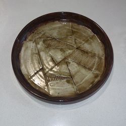 Handmade Ceramic Plate. 