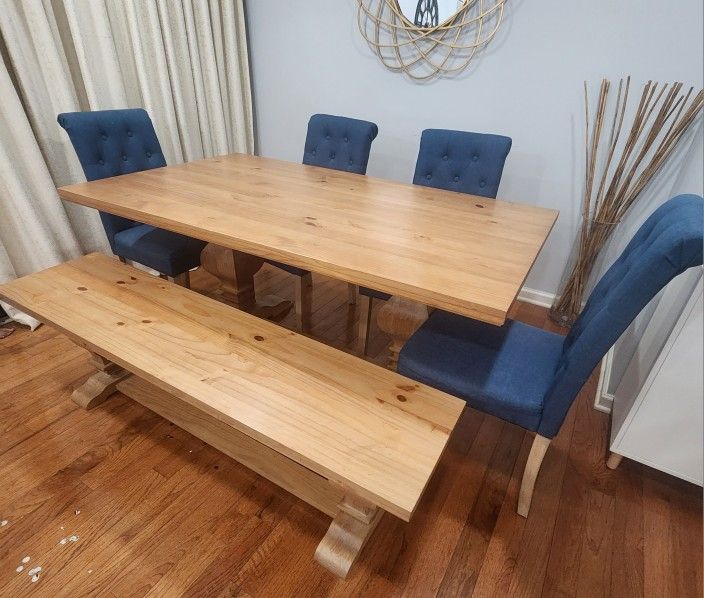 Wooden Dining Table Set