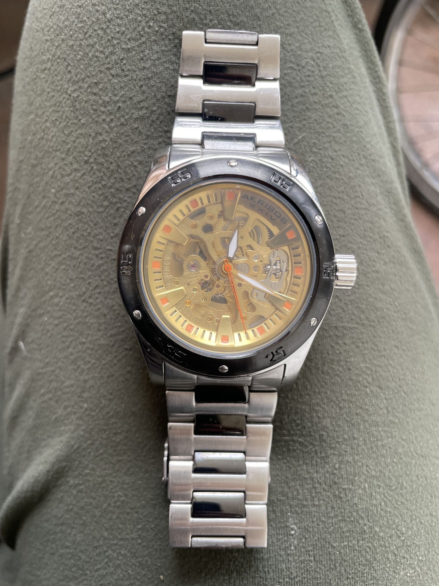 Akribos XXIV men’s watch AK477TTB