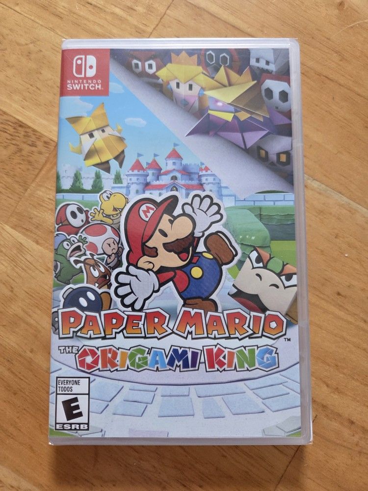 Nintendo Switch Paper Mario The Origami King, New Sealed ( Firm ) Rock Hill