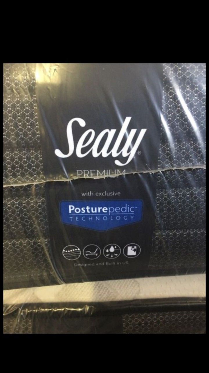Mattress SEALY Premium with Exclusive Posturepedic Technology QUEEN and CAL KING ONLY..