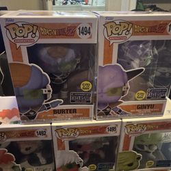 Dragonball Z Funko Pops