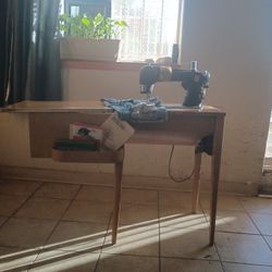 Antique  Montgomery Ward Sewing Machine 