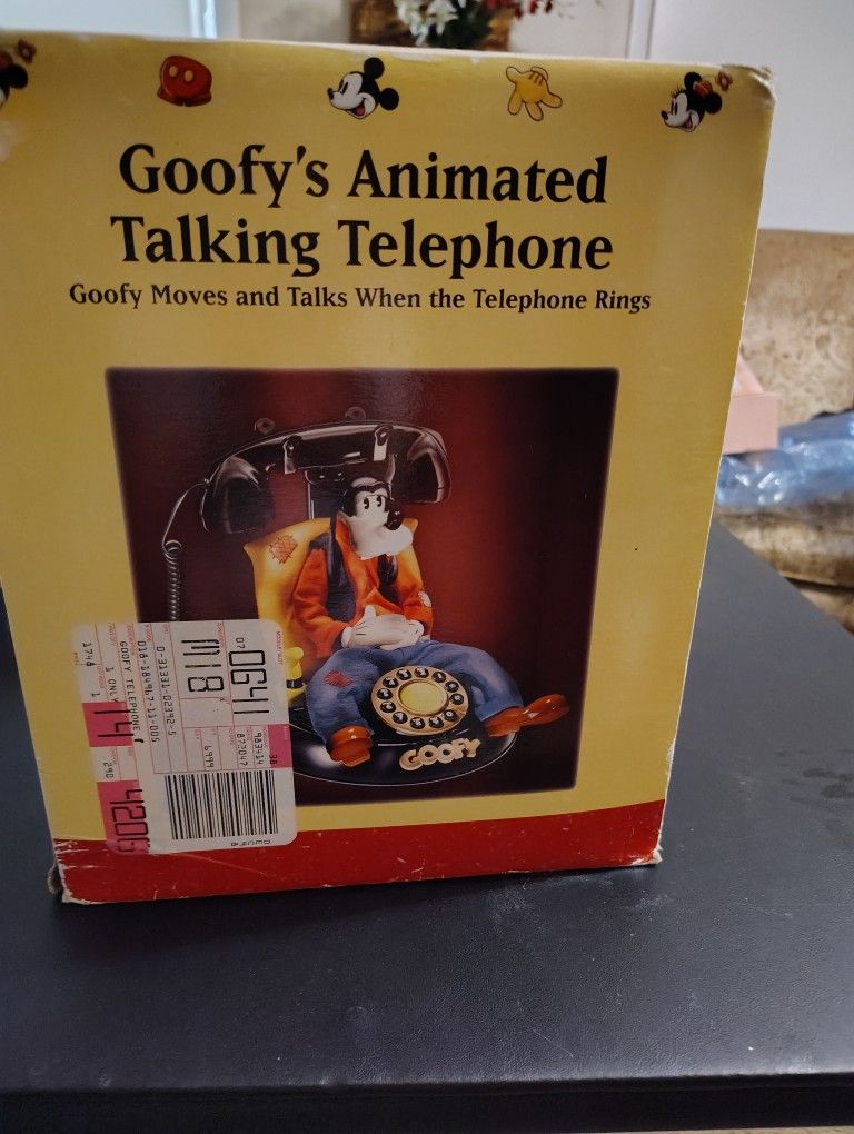 Goofy's Animated Talking Phone